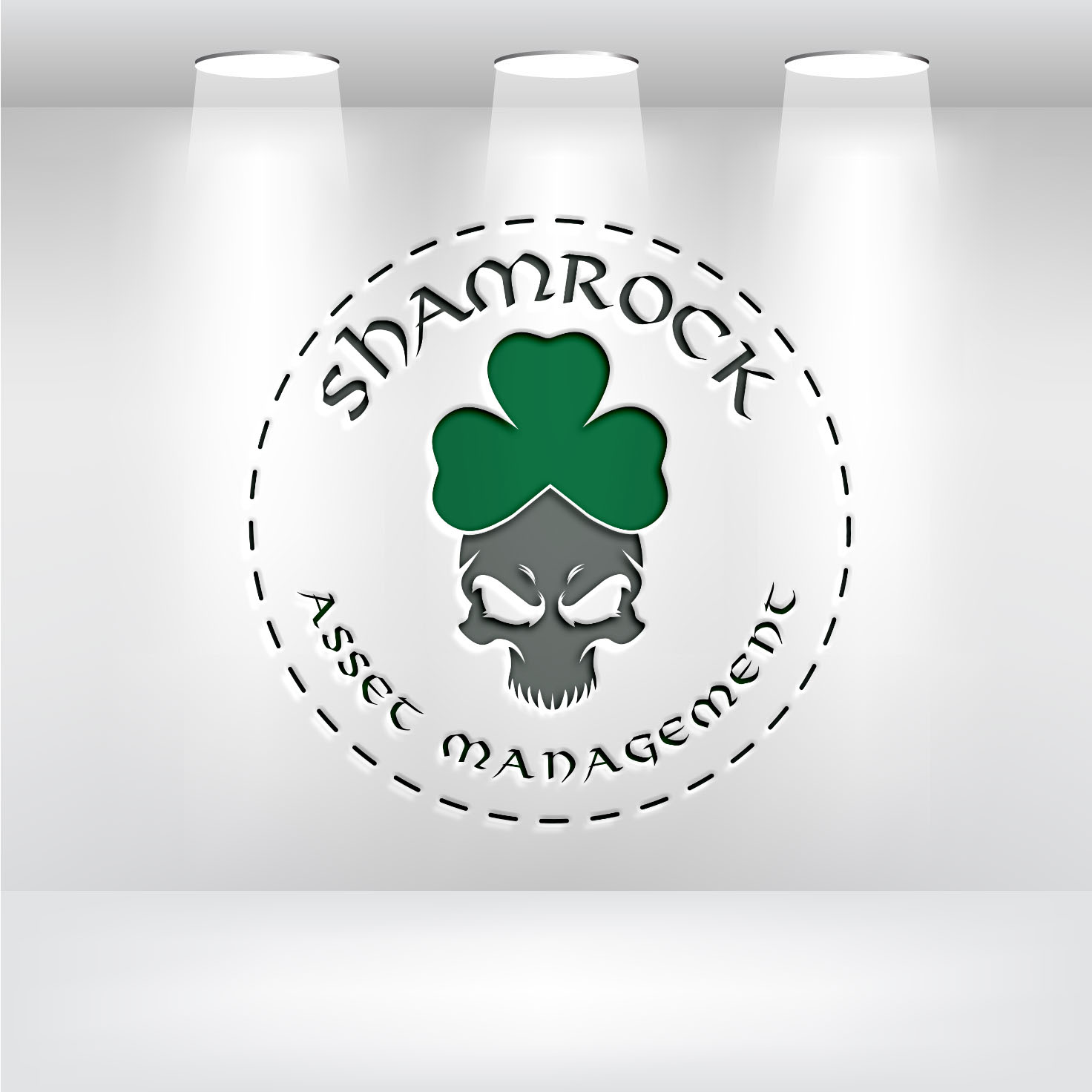 Logo Design by Mahera23 for Shamrock Asset Management | Design #32294986
