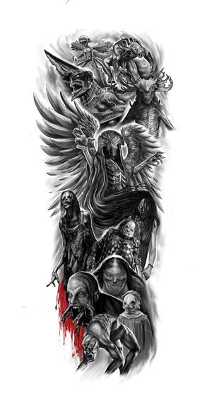 Tattoo Design by ELAMANTS