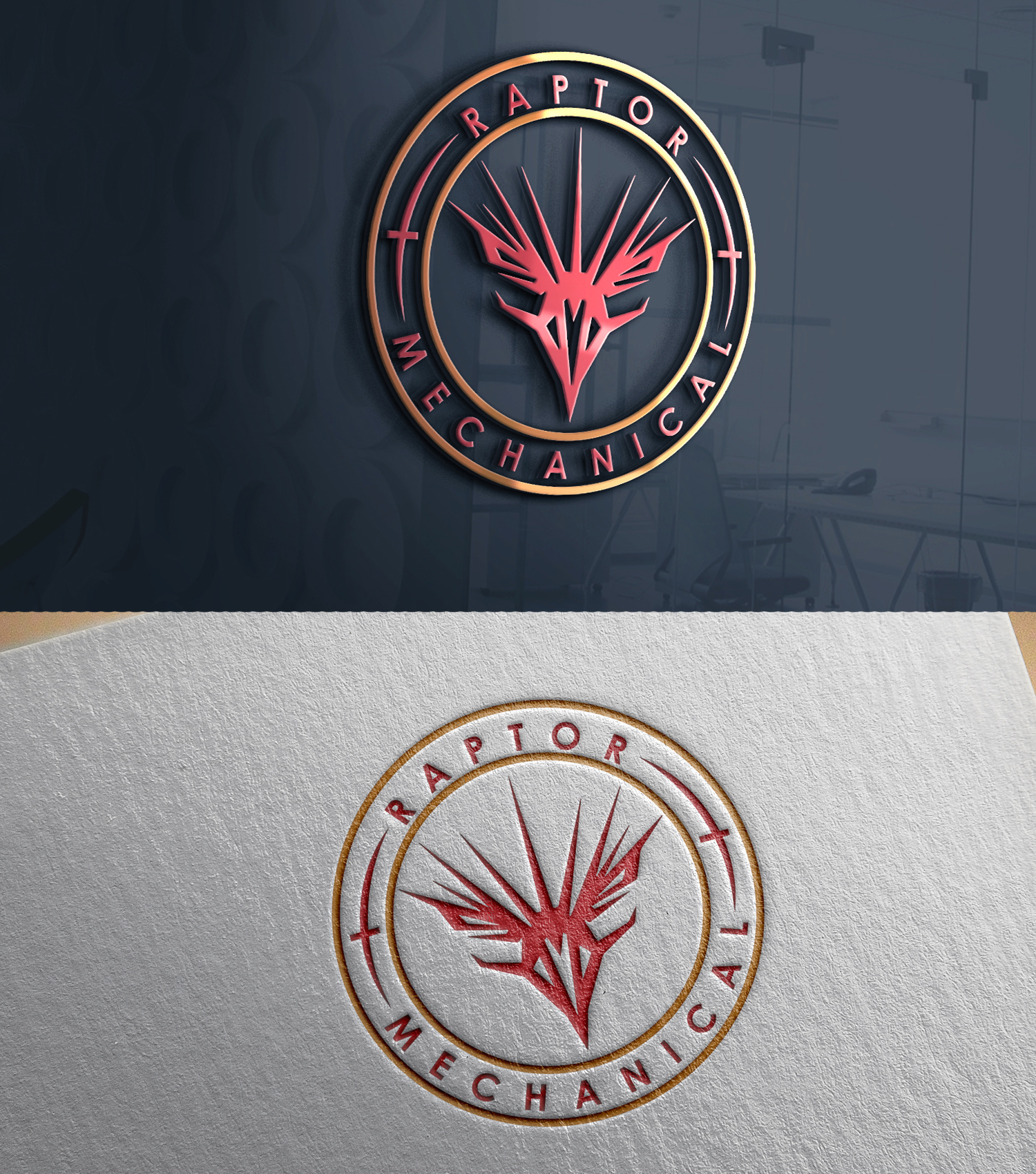 Diseño de Logo por 24ksunny para Raptor Mehanical | Diseño #32295202