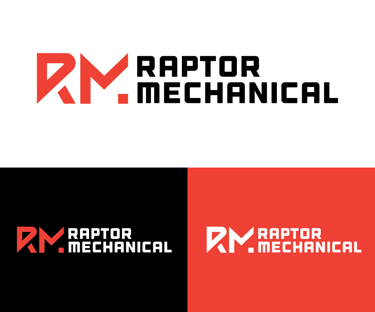 Logo Design by Kavth for Raptor Mehanical | Design #32341452