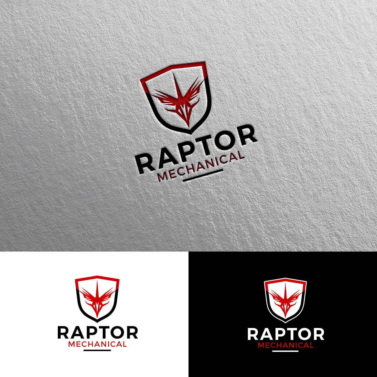 Logo Design by chris Ray for Raptor Mehanical | Design #32296644