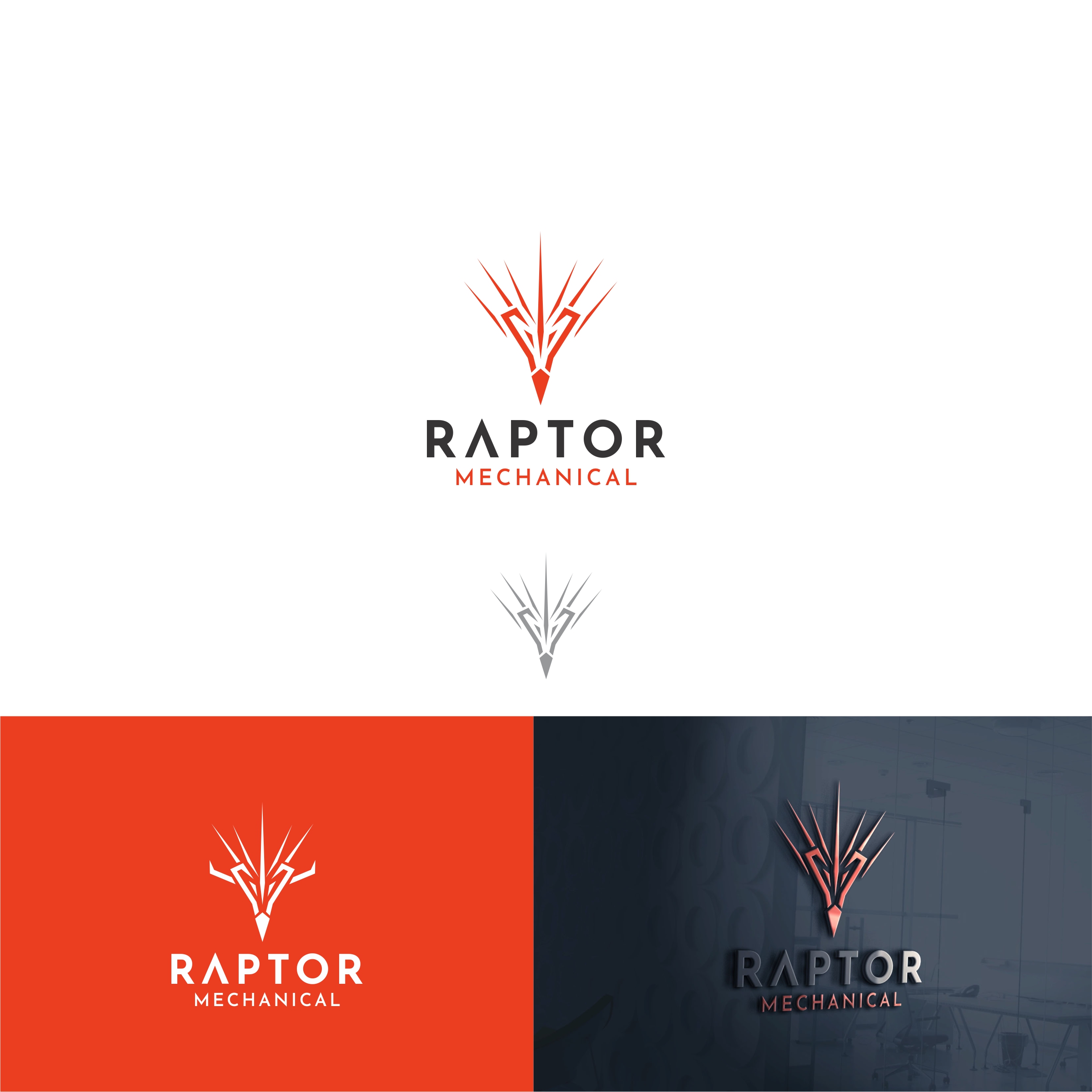 Diseño de Logo por ridho_ para Raptor Mehanical | Diseño #32305803