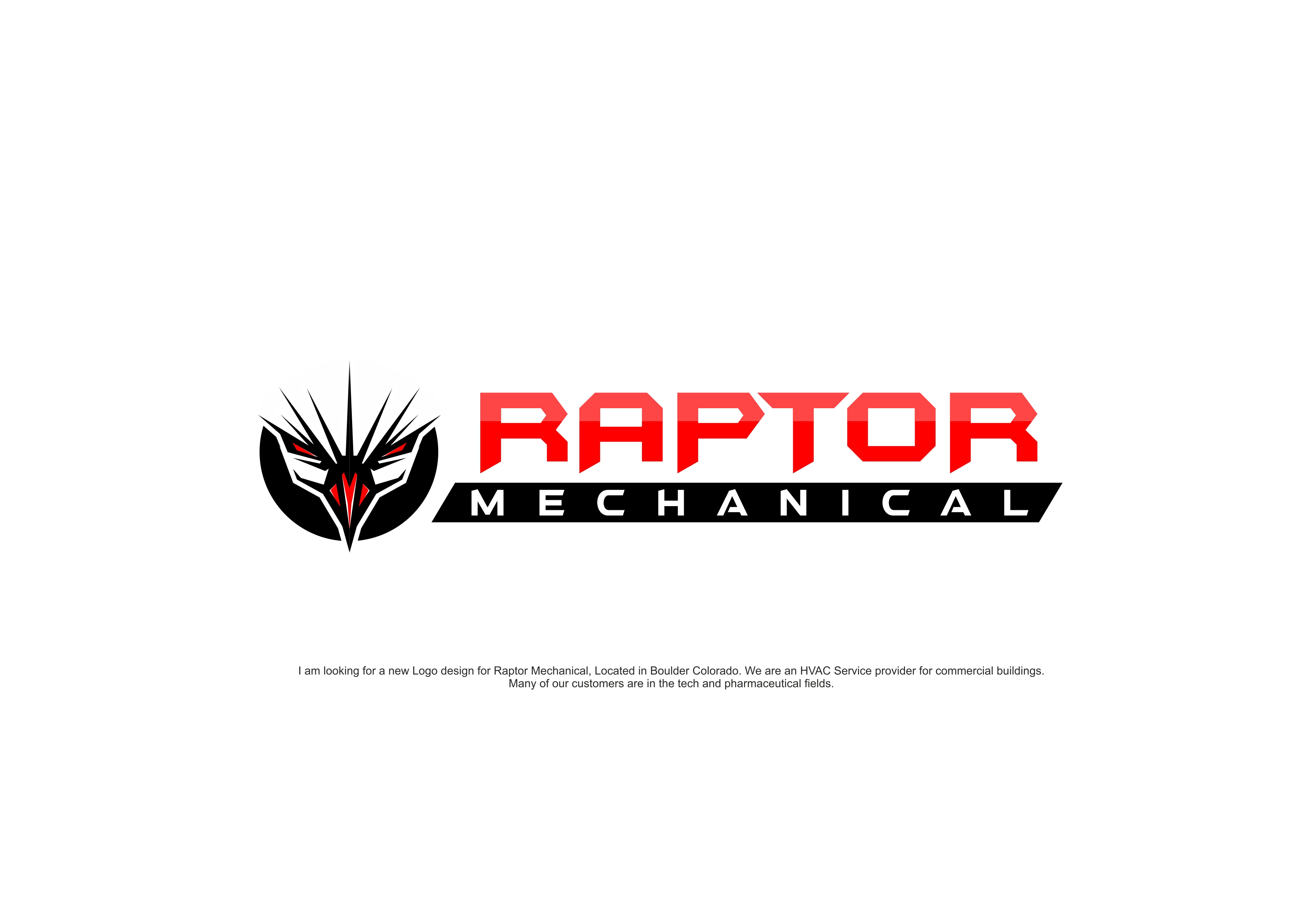 Logo Design by alok bhopatkar for Raptor Mehanical | Design #32309954