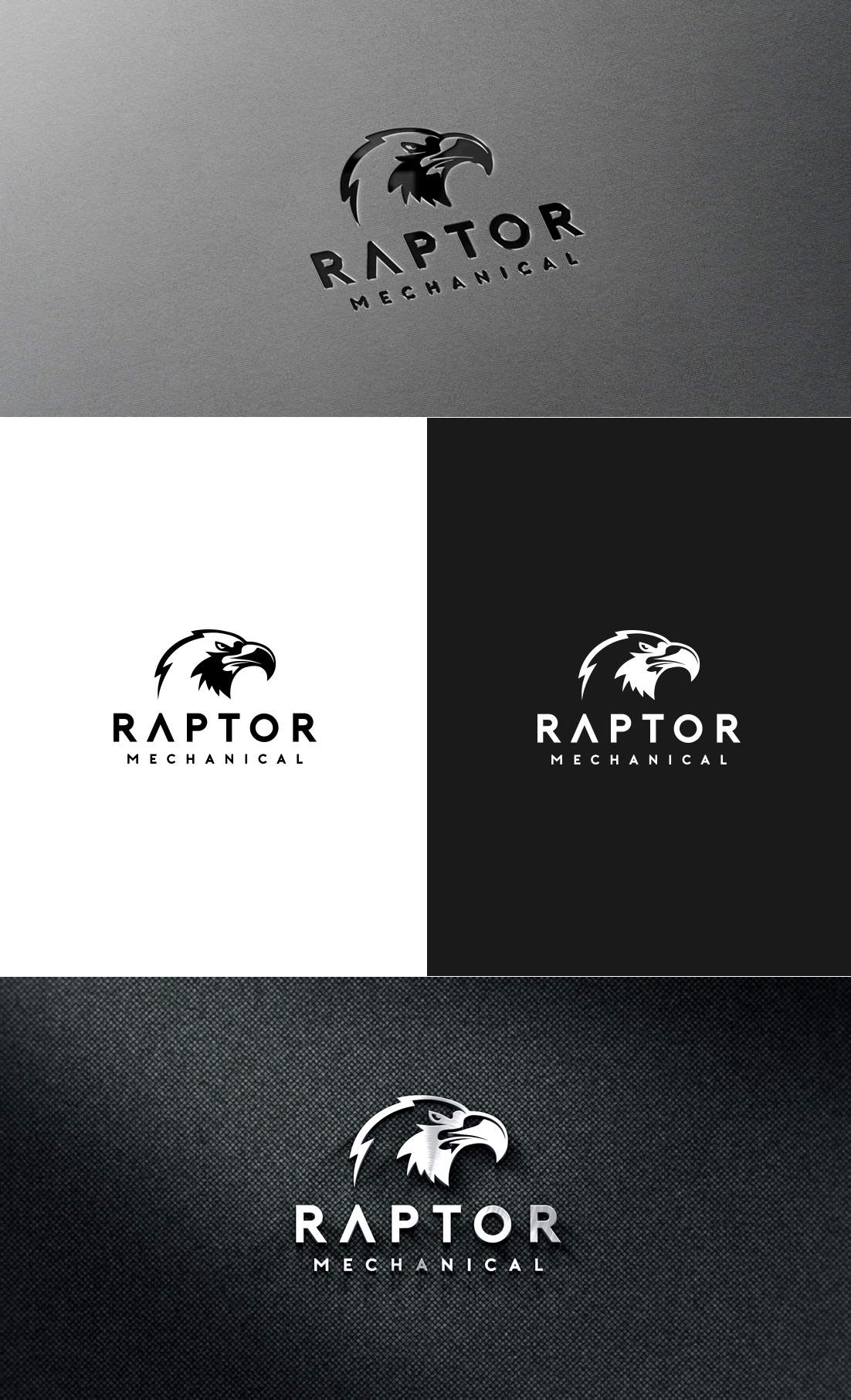 Logo Design by GLDesigns for Raptor Mehanical | Design #32297450