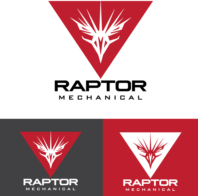 Logo Design by Blake Andujar Design for Raptor Mehanical | Design #32313206