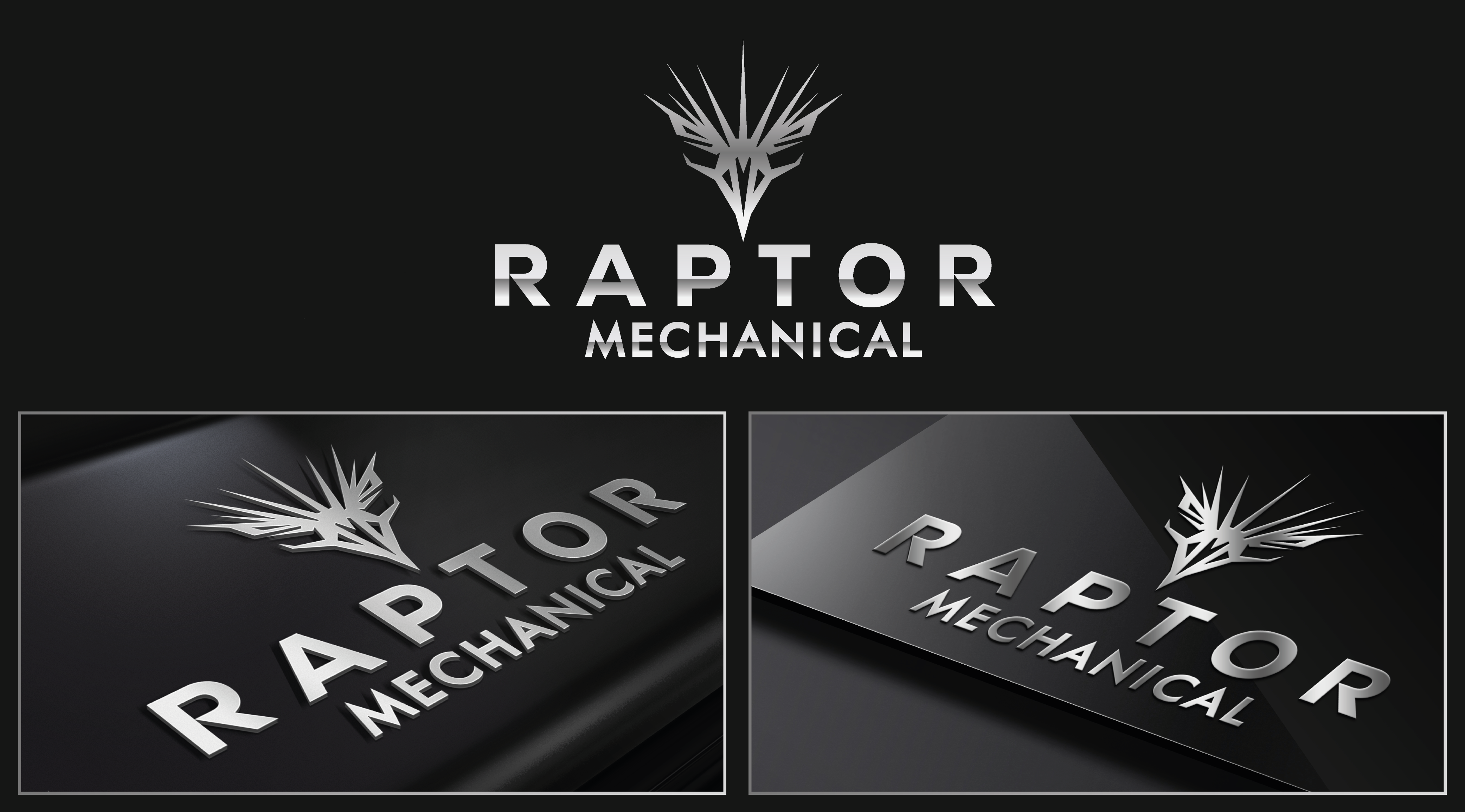 Logo Design by Adeel Rahman for Raptor Mehanical | Design #32334878