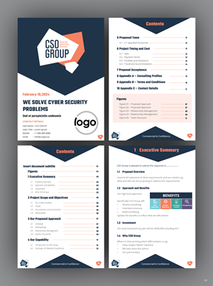 Word Template Design by pb