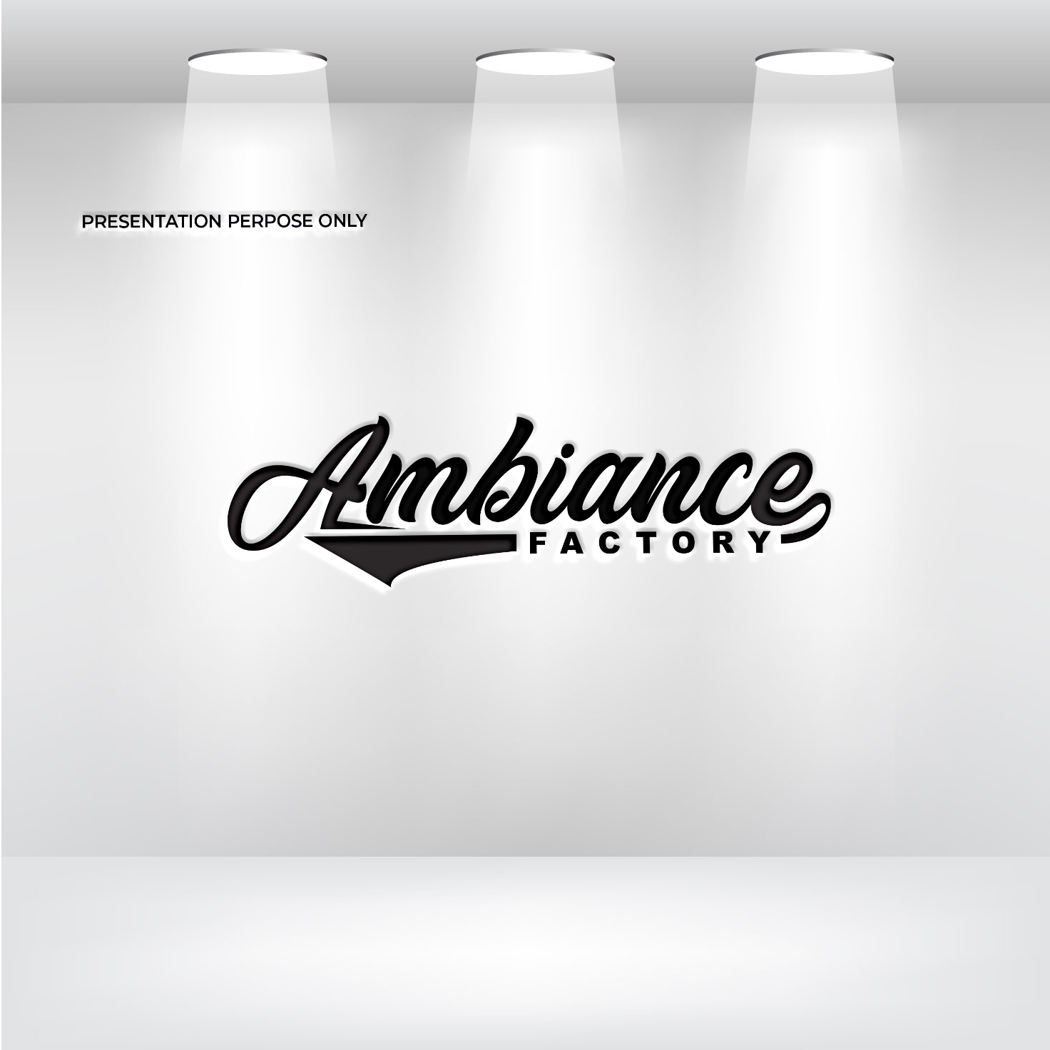 Diseño de Logo por RS_Design para Ambiance Factory | Diseño #32302648