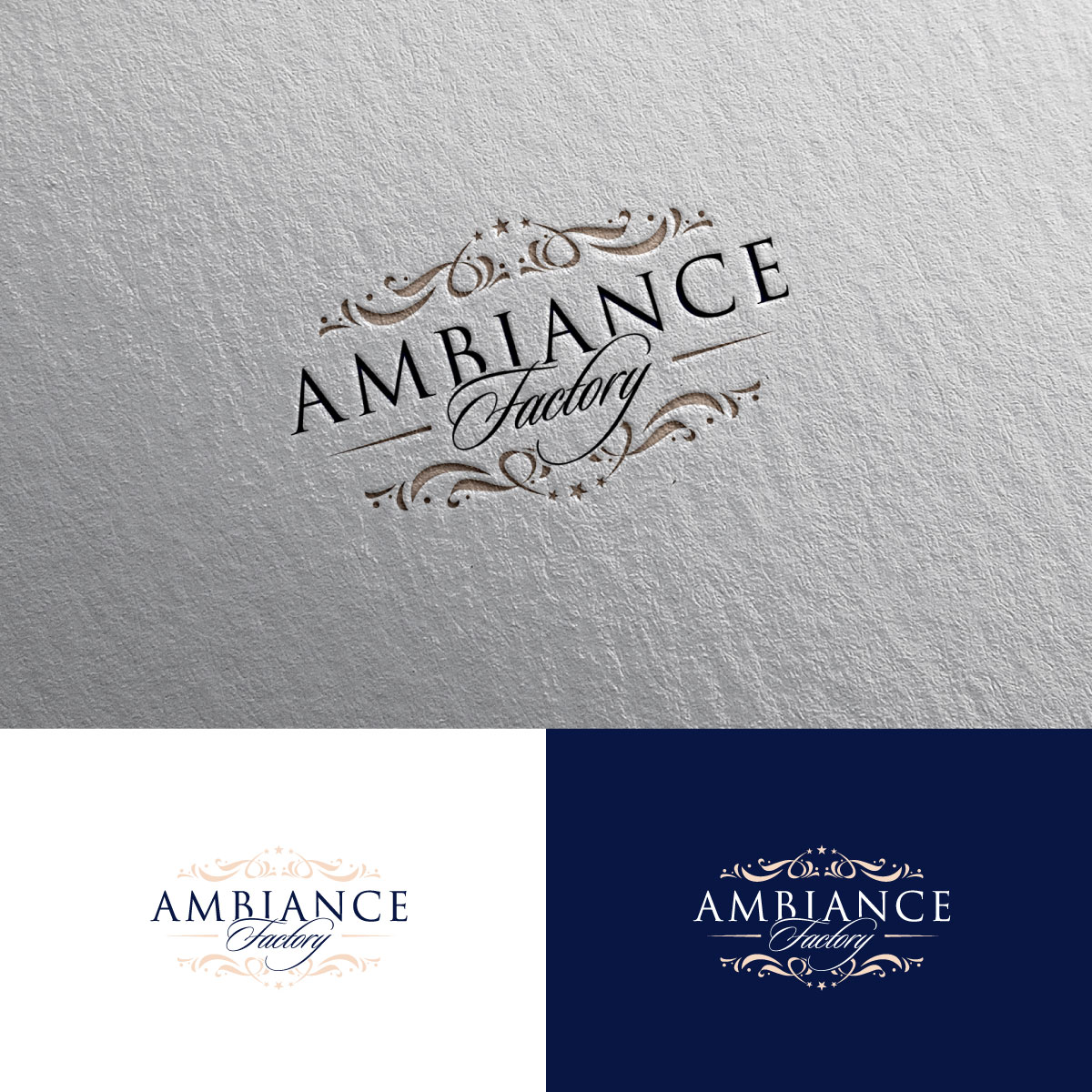 Logo Design by chris Ray for Ambiance Factory | Design #32302426