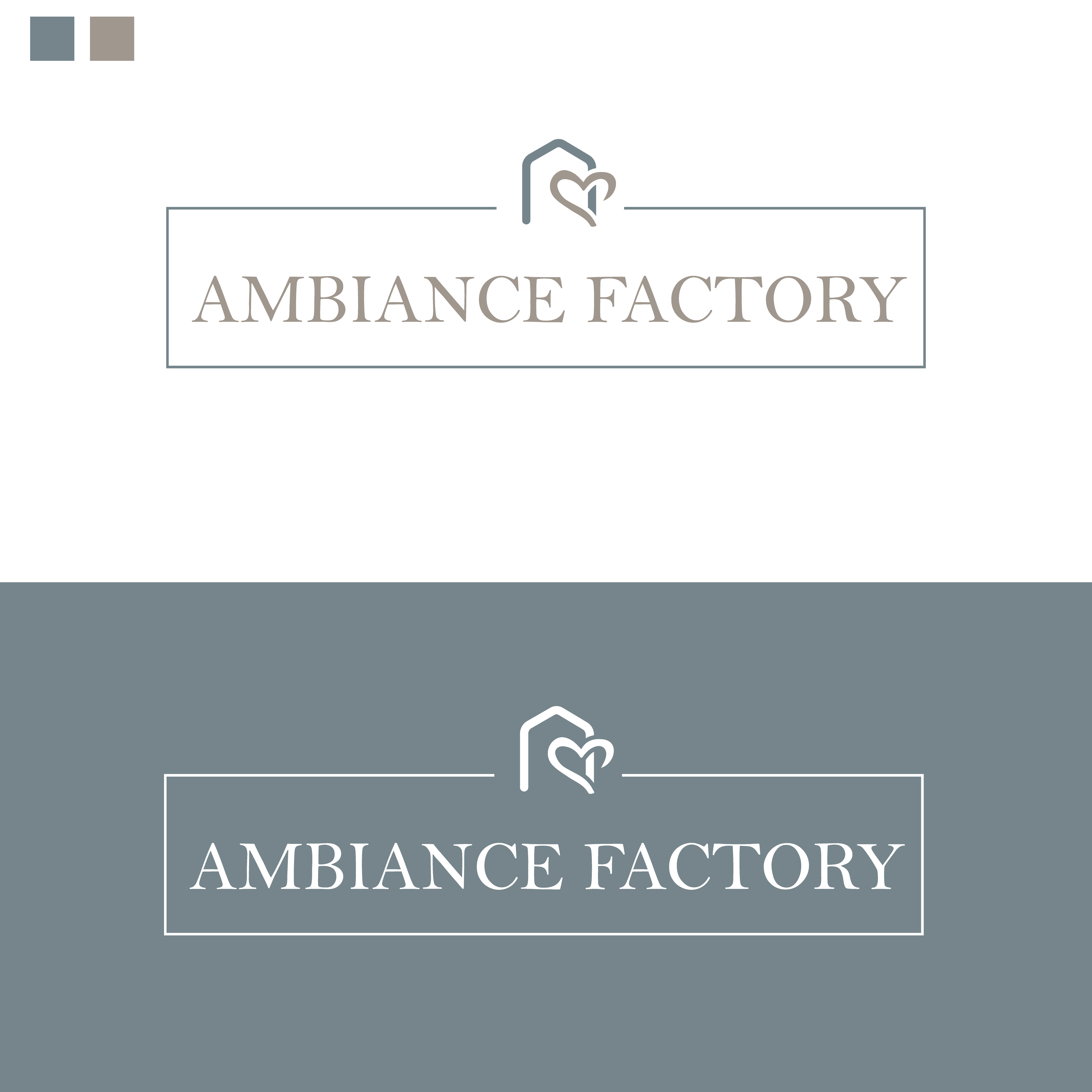 Logo Design by mstnur_akhter110 for Ambiance Factory | Design #32345742