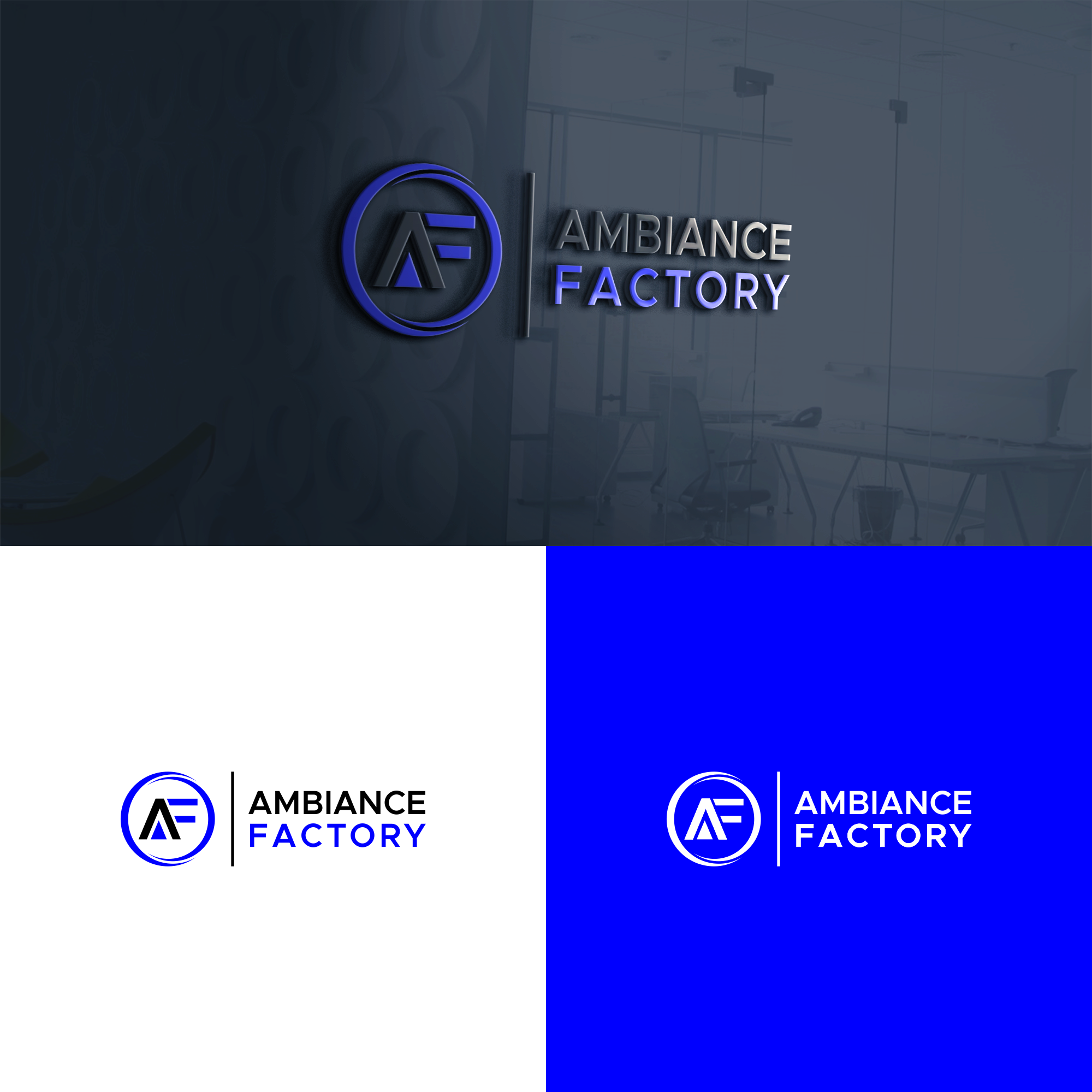Logo Design by Bunglon_ for Ambiance Factory | Design #32336743