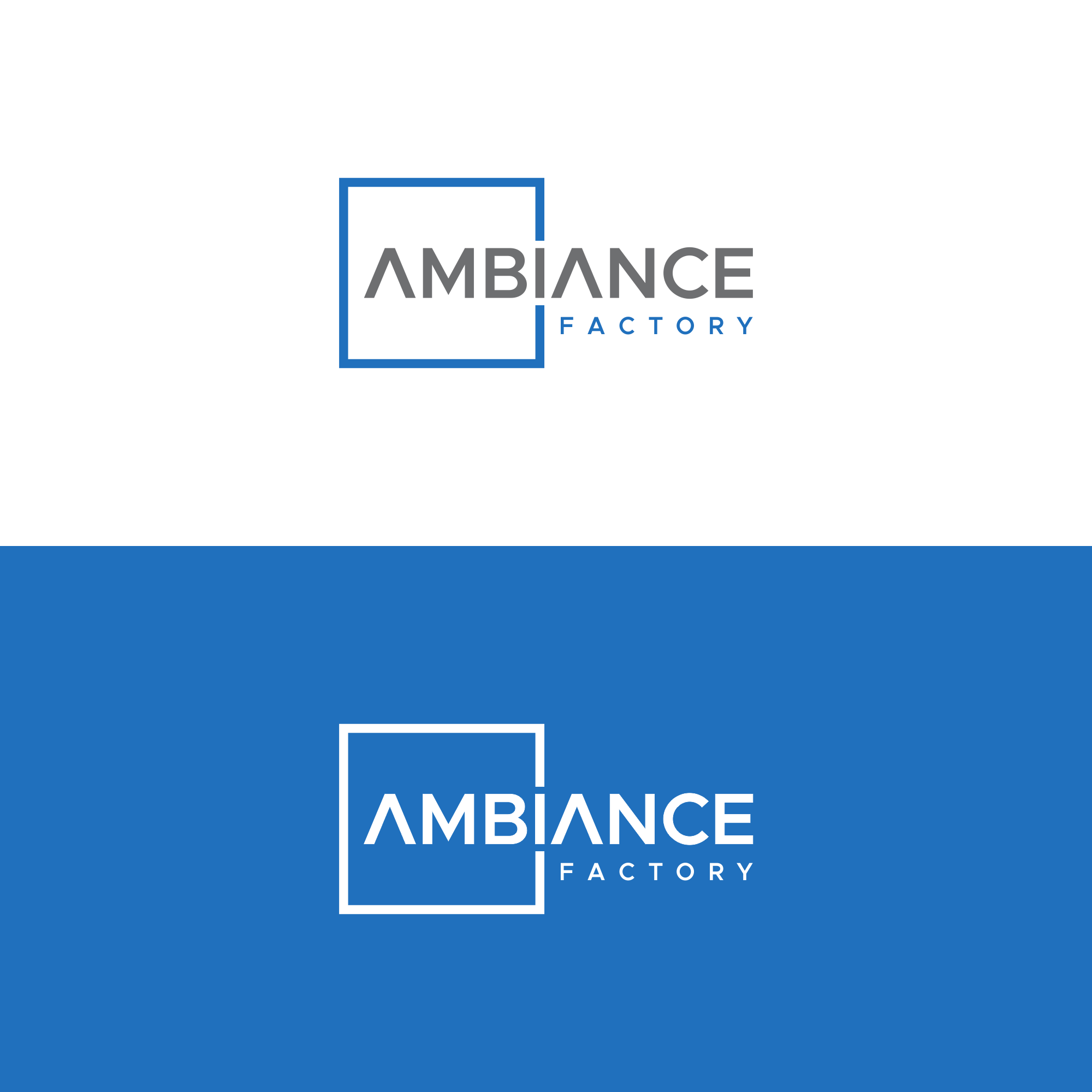Logo-Design von Bunglon_ für Ambiance Factory | Design #32343681