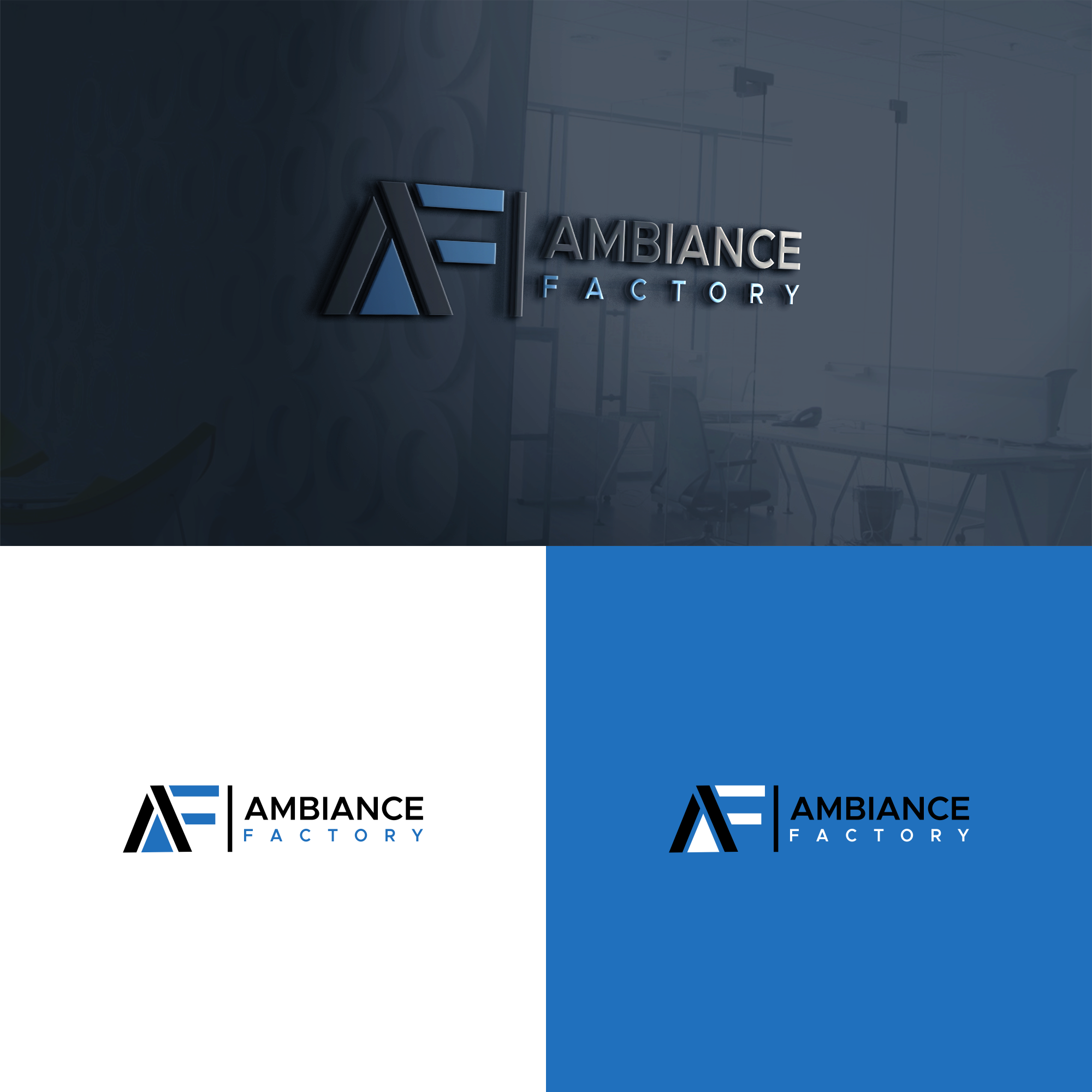 Logo-Design von Bunglon_ für Ambiance Factory | Design #32343932