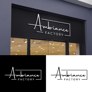 Logo Design by designer profile for Ambiance Factory | Design: #32303475