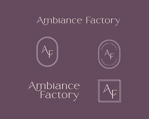 Logo Design by Merengeese Ambapardiwala for Ambiance Factory | Design: #32344700