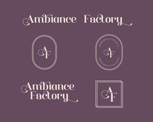 Logo Design by Merengeese Ambapardiwala for Ambiance Factory | Design: #32344701
