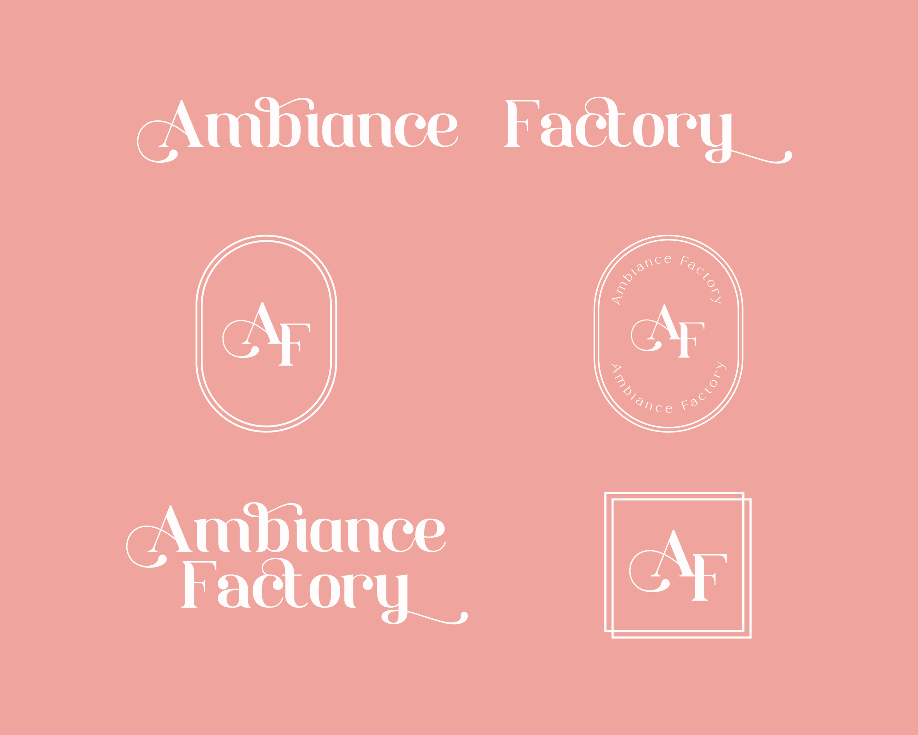 Logo Design by Merengeese Ambapardiwala for Ambiance Factory | Design #32344702