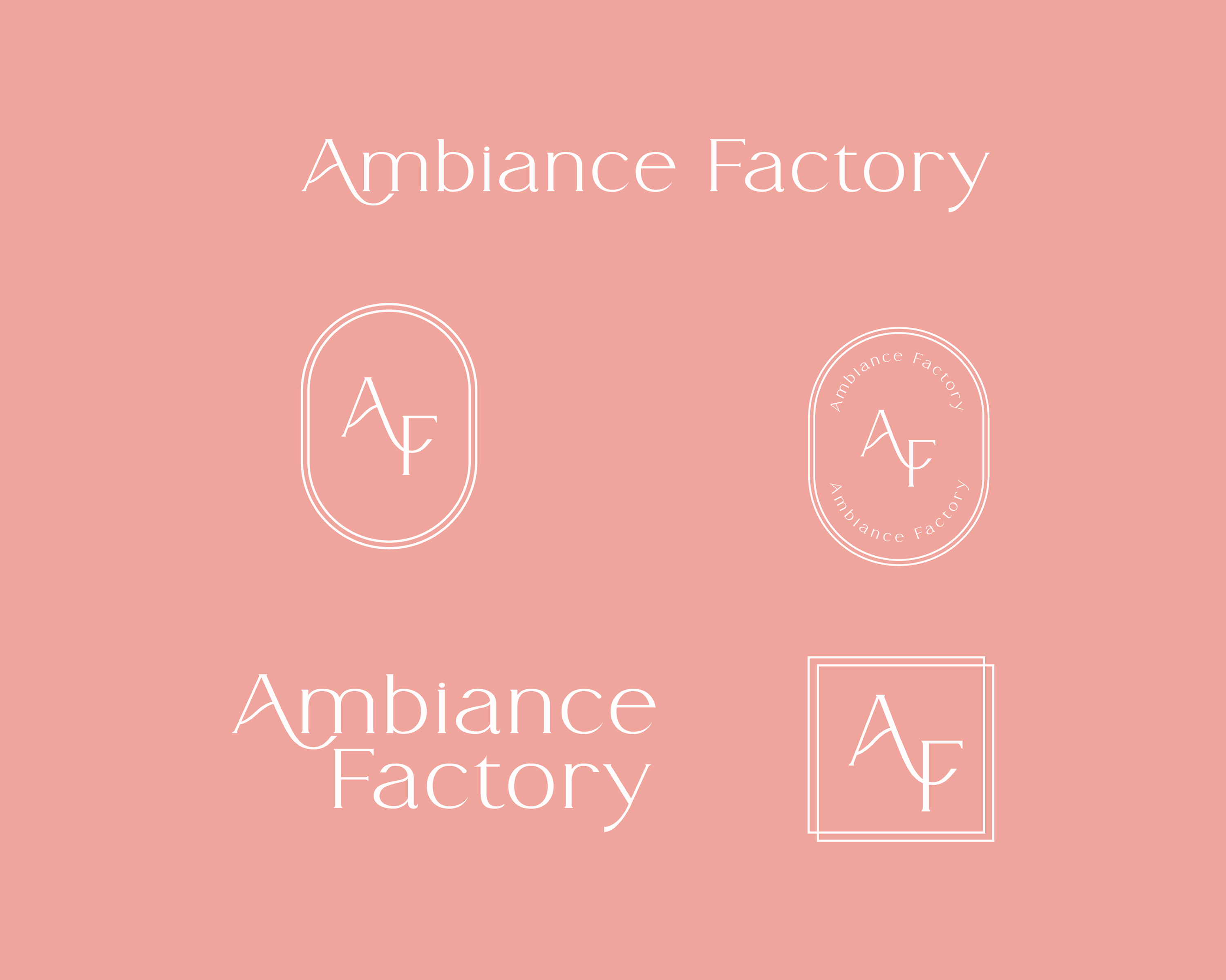 Logo Design by Merengeese Ambapardiwala for Ambiance Factory | Design #32344709