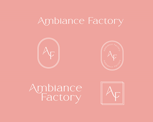 Logo Design by Merengeese Ambapardiwala for Ambiance Factory | Design: #32344709