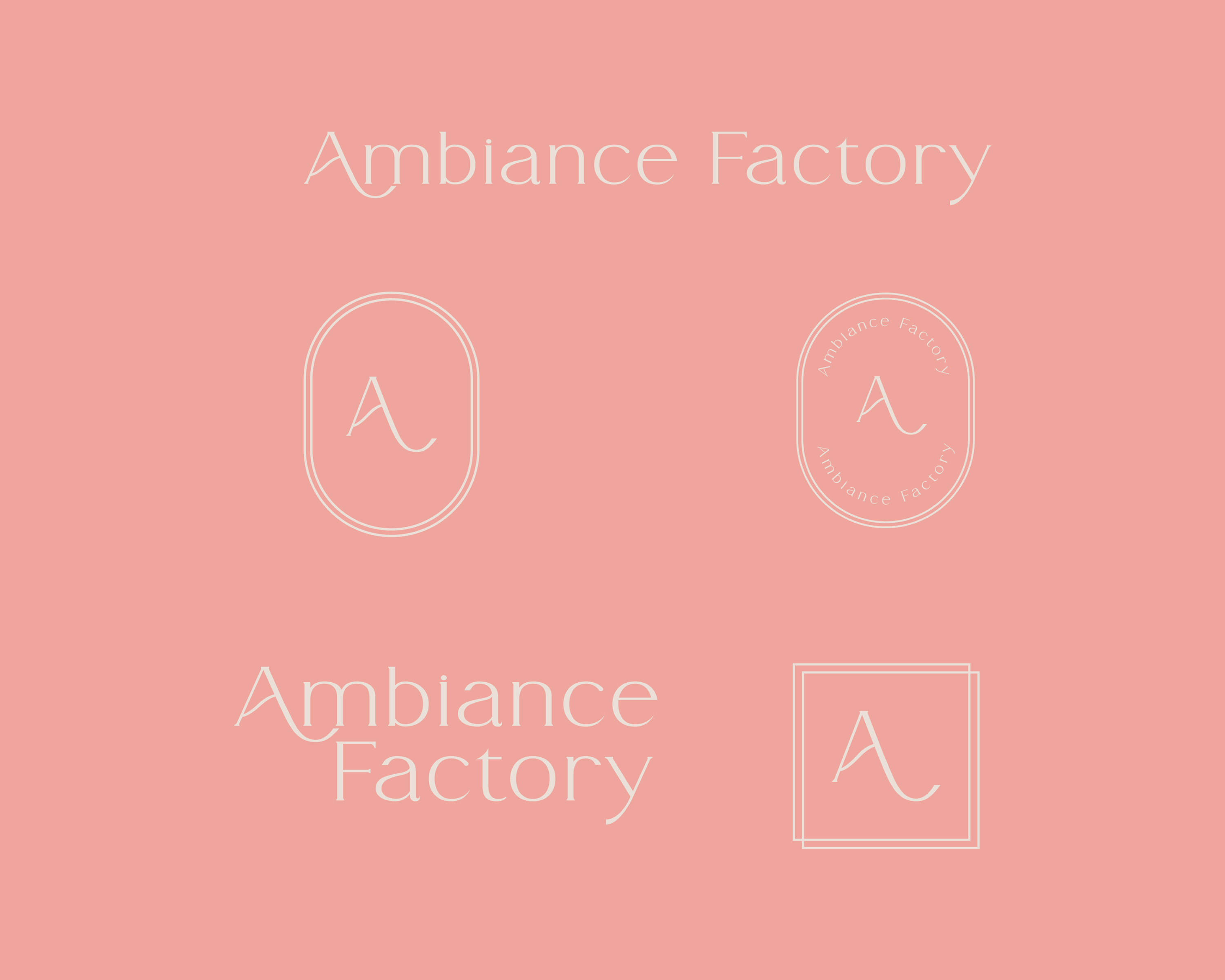 Logo Design by Merengeese Ambapardiwala for Ambiance Factory | Design #32344712
