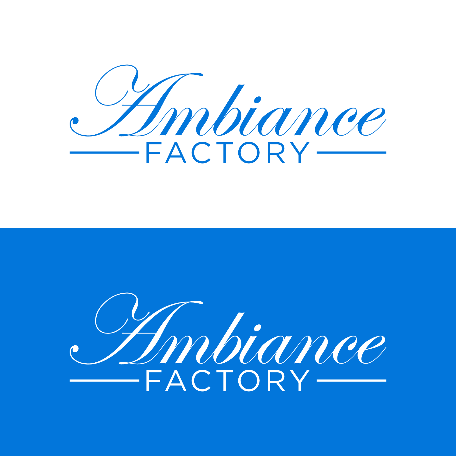 Logo Design by Abigaill_design for Ambiance Factory | Design #32308324