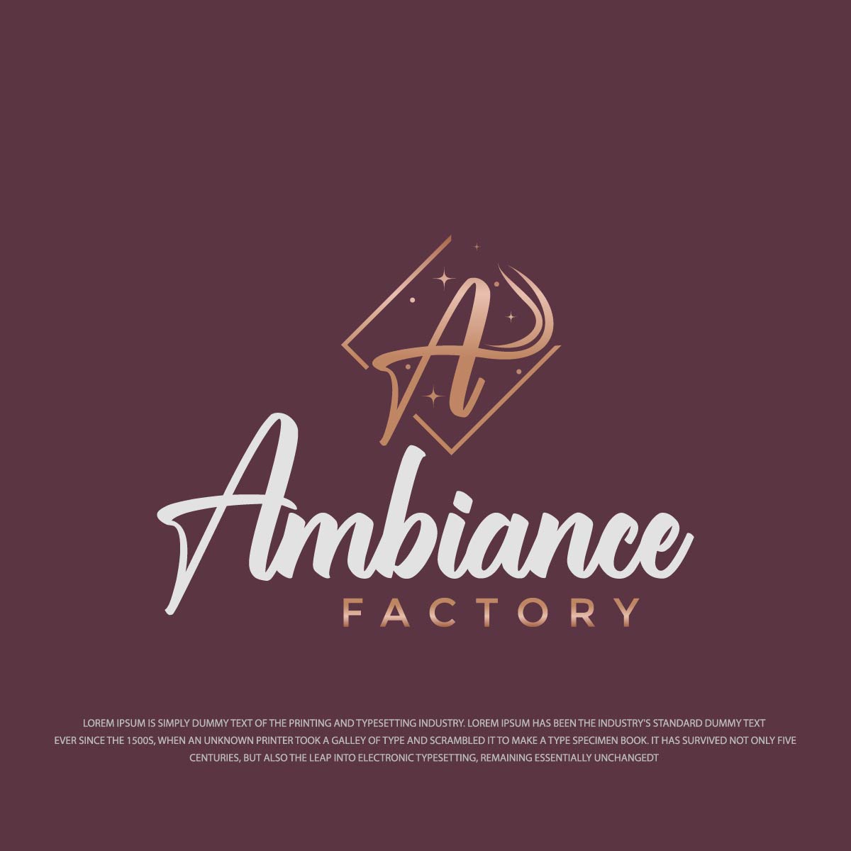 Design de Logo par fly  design pour Ambiance Factory | Design #32311621