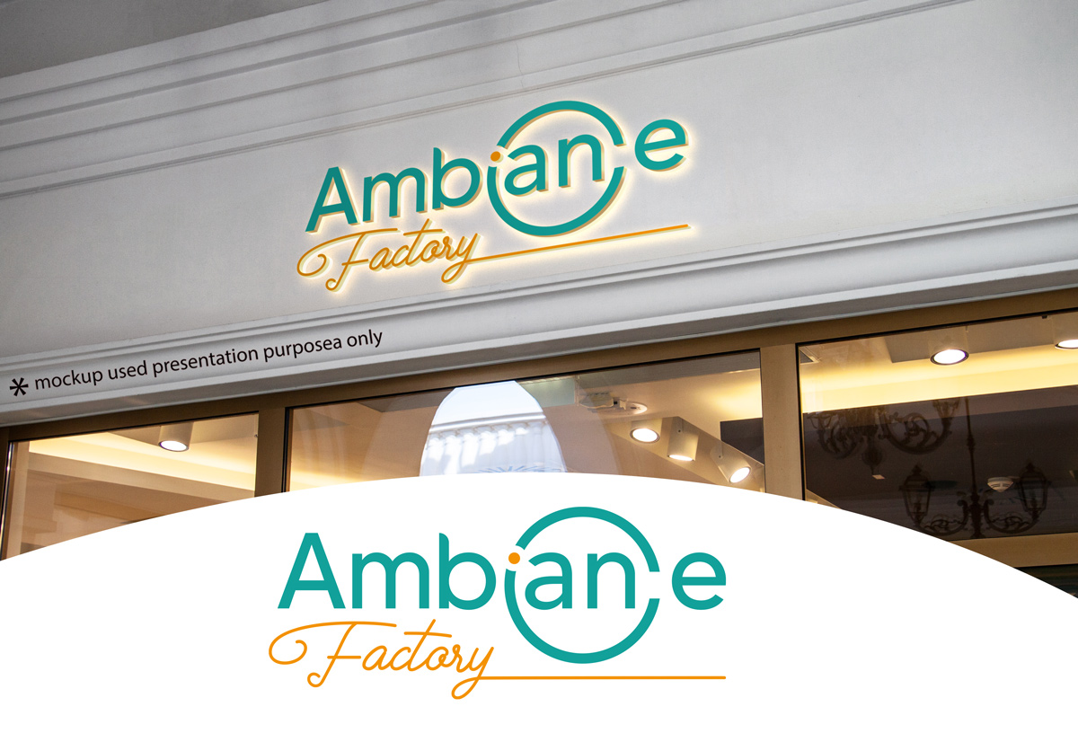 Logo Design by Rubia@ for Ambiance Factory | Design #32325940