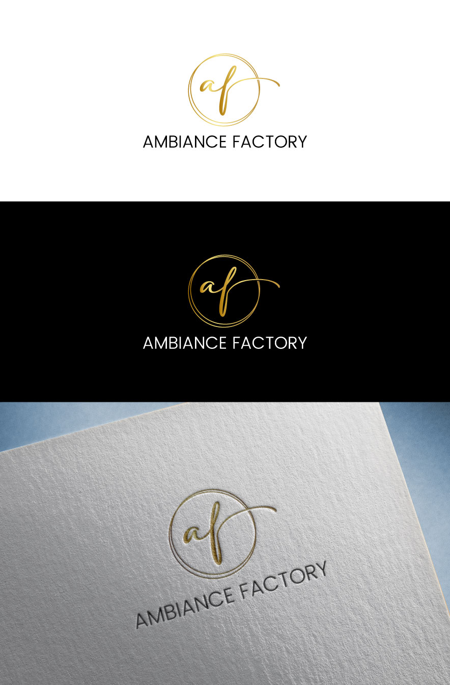 Logo Design by flora.c design for Ambiance Factory | Design #32311380