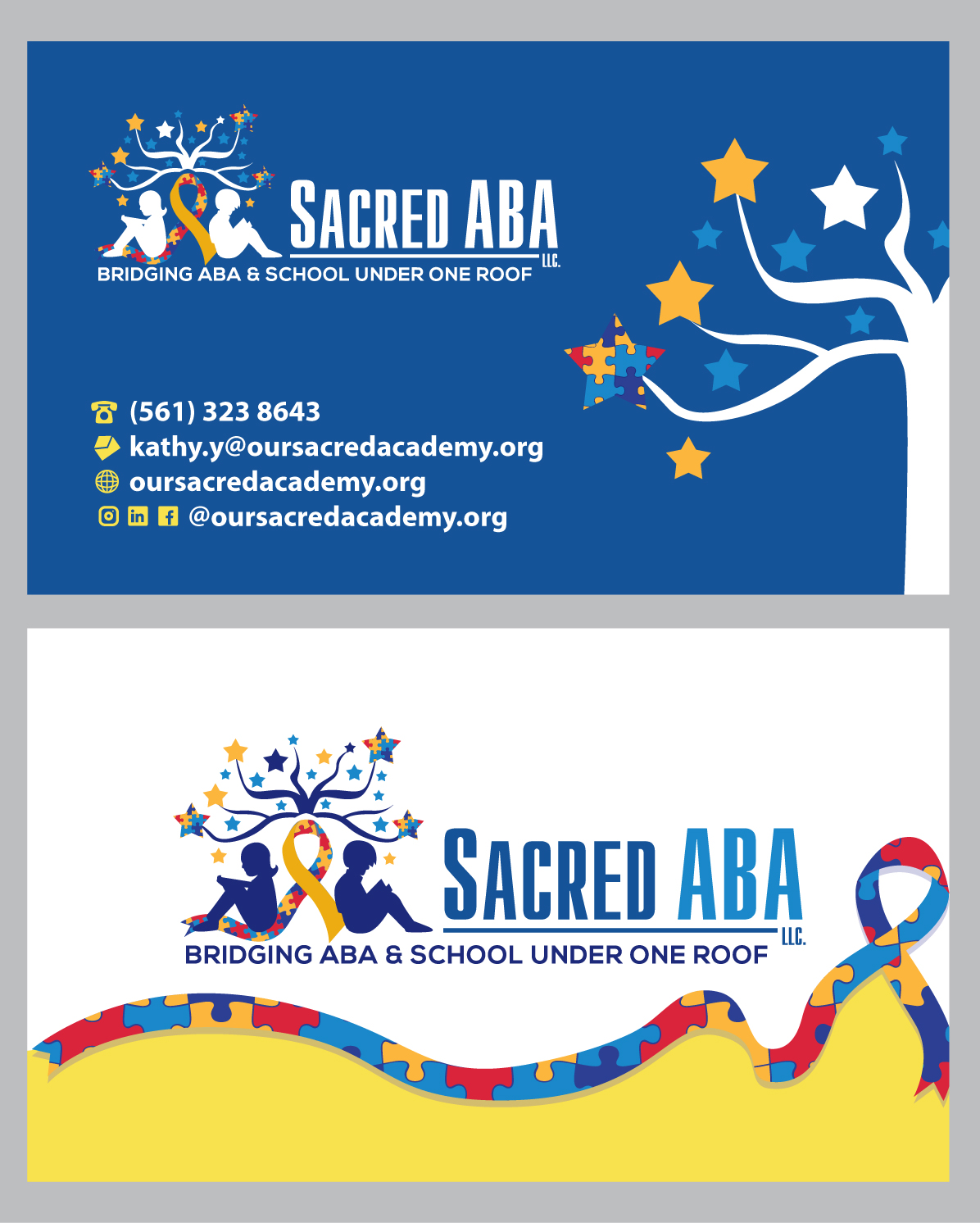 Logo Design by geni for Sacred ABA LLC.  | Design #32639844