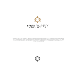 Logo Design by AbrinaDesign for Spark Property Solutions, LLC | Design: #32300656