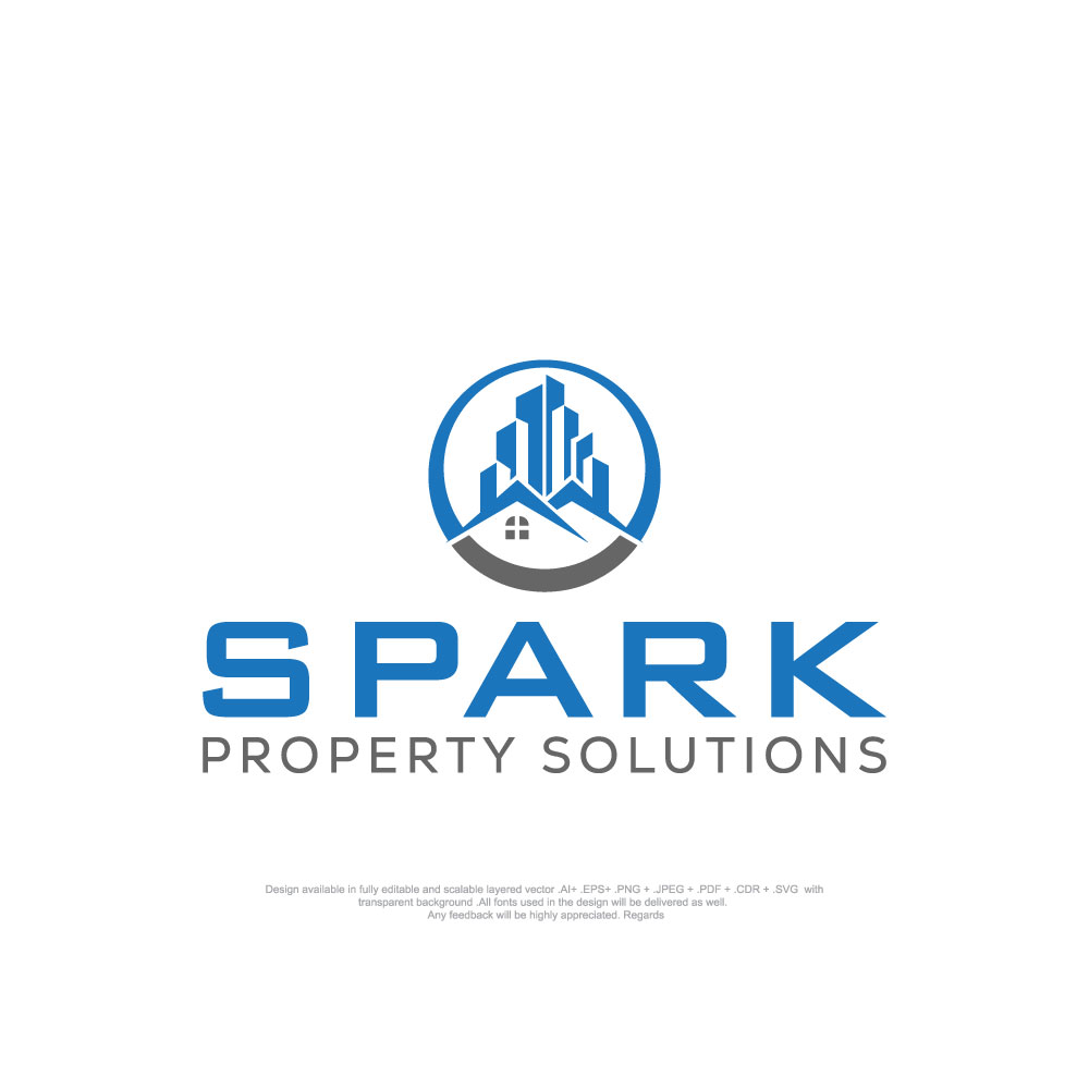 Diseño de Logo por sthirteen para Spark Property Solutions, LLC | Diseño #32303641