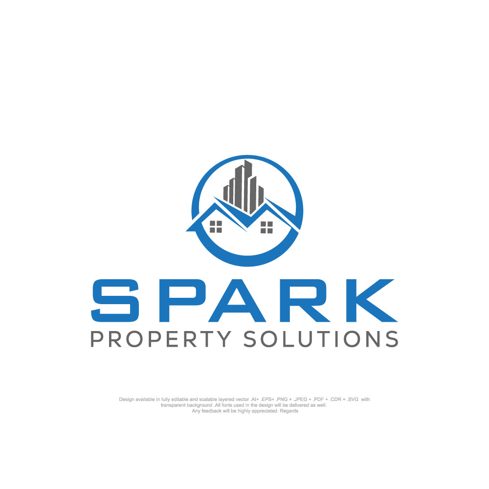 Diseño de Logo por sthirteen para Spark Property Solutions, LLC | Diseño #32303642