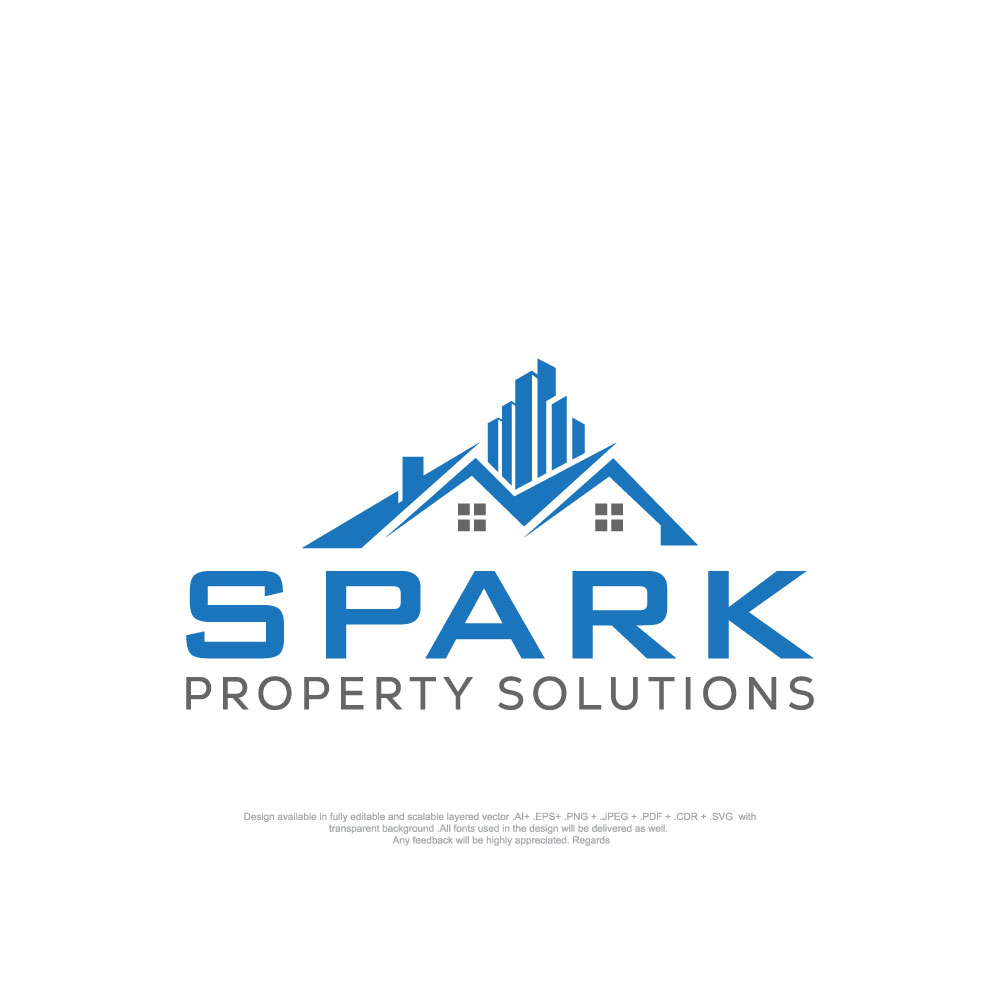 Logo Design by sthirteen for Spark Property Solutions, LLC | Design #32303647