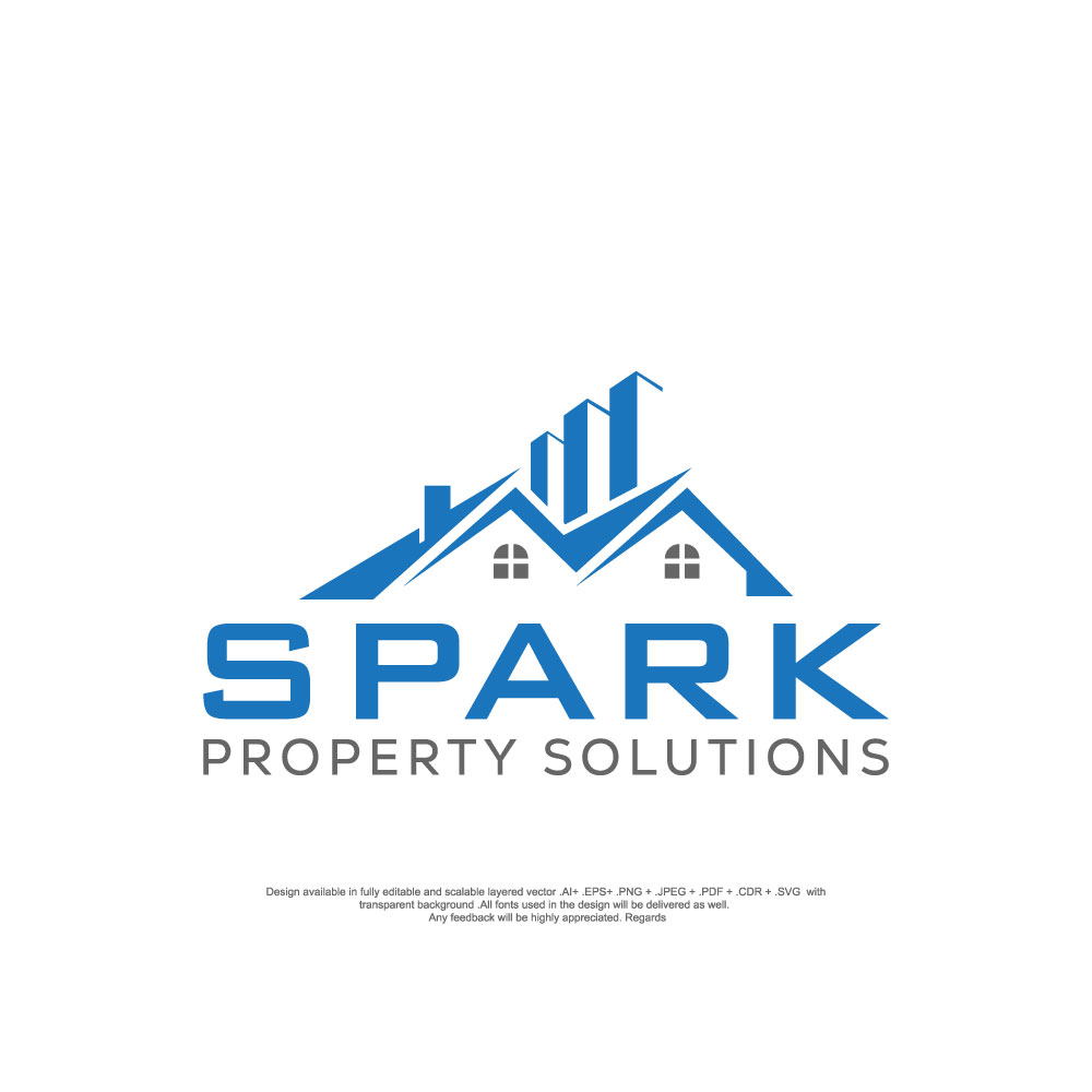 Logo Design by sthirteen for Spark Property Solutions, LLC | Design #32303656