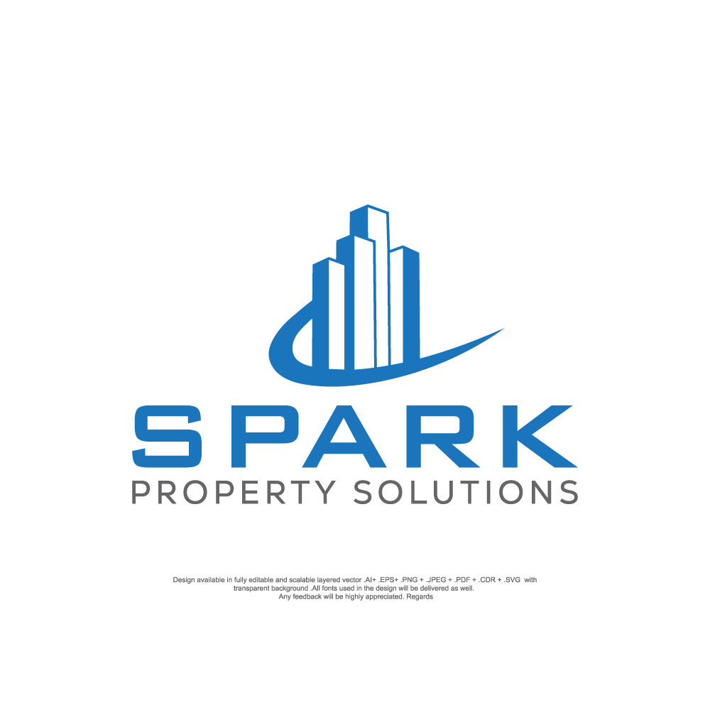 Diseño de Logo por sthirteen para Spark Property Solutions, LLC | Diseño #32303658