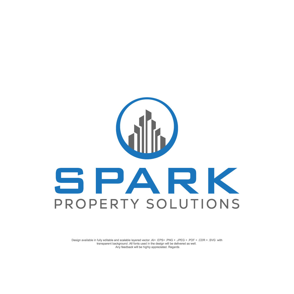 Logo Design by sthirteen for Spark Property Solutions, LLC | Design #32303660
