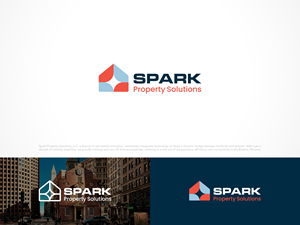 Logo-Design von COLOUR CREATIVE für Spark Property Solutions, LLC | Design: #32334013