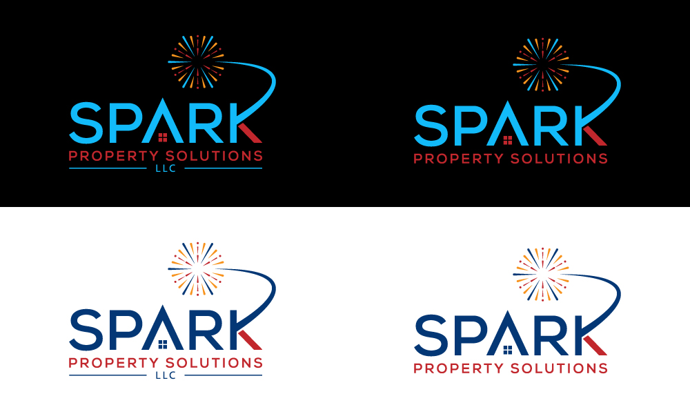 Logo Design by afrozaPSMA for Spark Property Solutions, LLC | Design #32337379