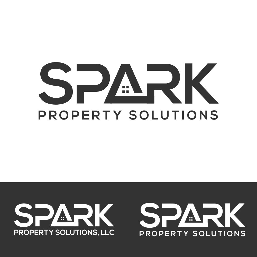 Logo Design by Gerald Design 3 for Spark Property Solutions, LLC | Design #32302692