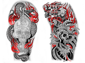 Tattoo Design by Kasey Smith