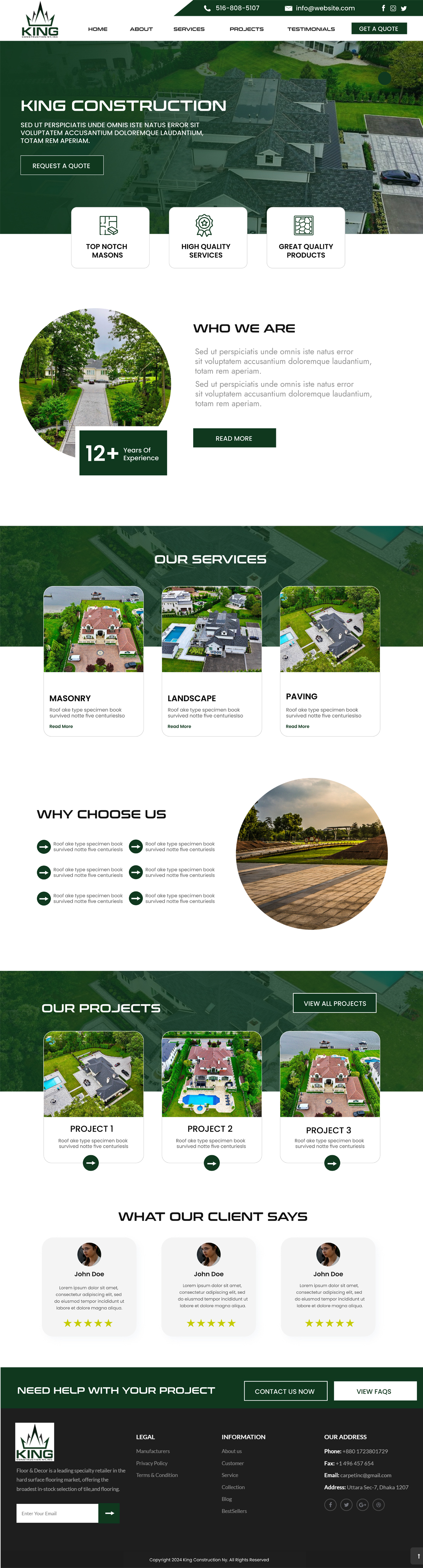 Web Design by WahDesign for this project | Design #32303532
