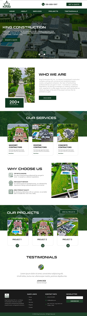 Web Design by WahDesign for this project | Design: #32613402