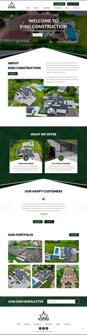 Web Design by pb for this project | Design: #32306153