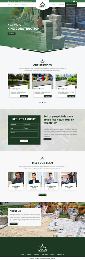 Web Design by pb for this project | Design: #32306160