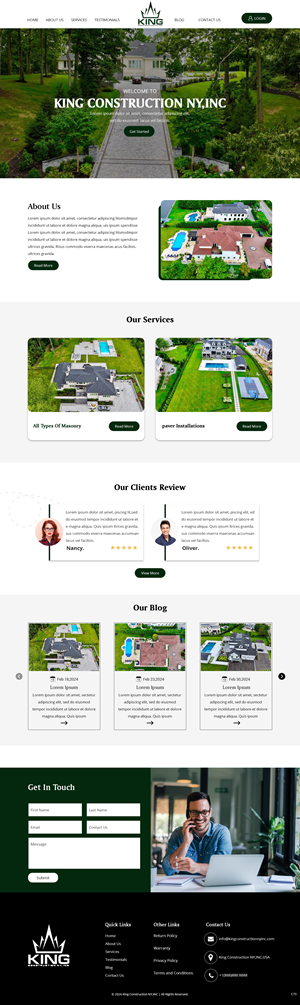 Web Design by pb for this project | Design: #32306165