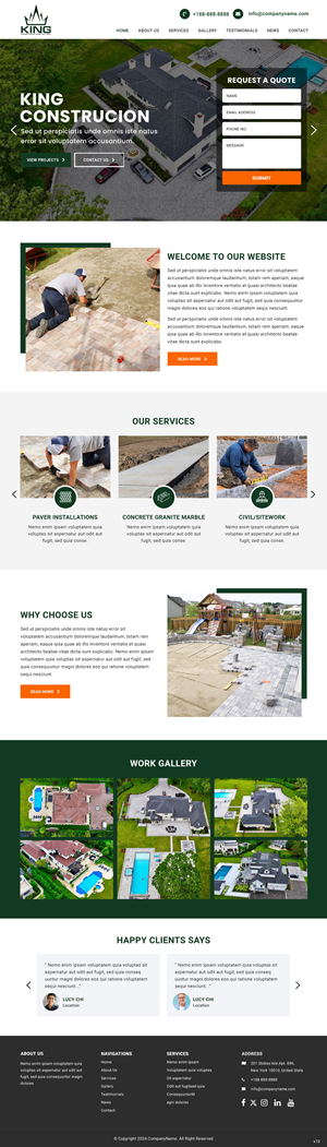 Web Design by pb for this project | Design: #32306167
