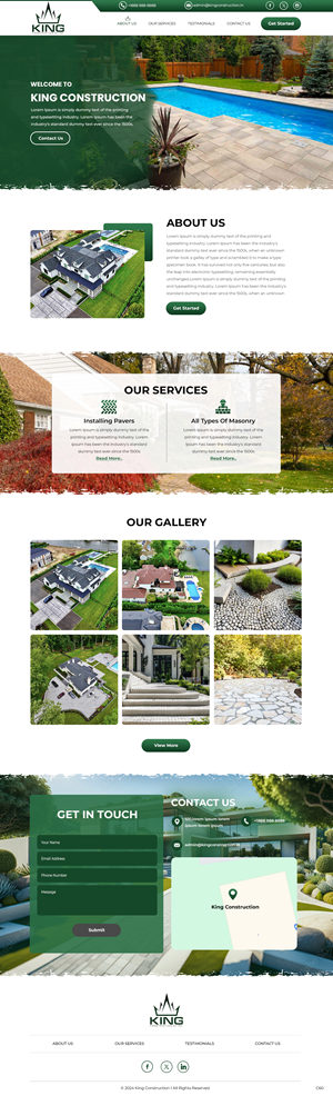 Web Design by pb for this project | Design: #32312660