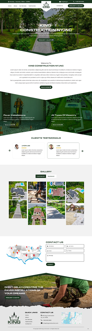 Web Design by pb for this project | Design: #32312661