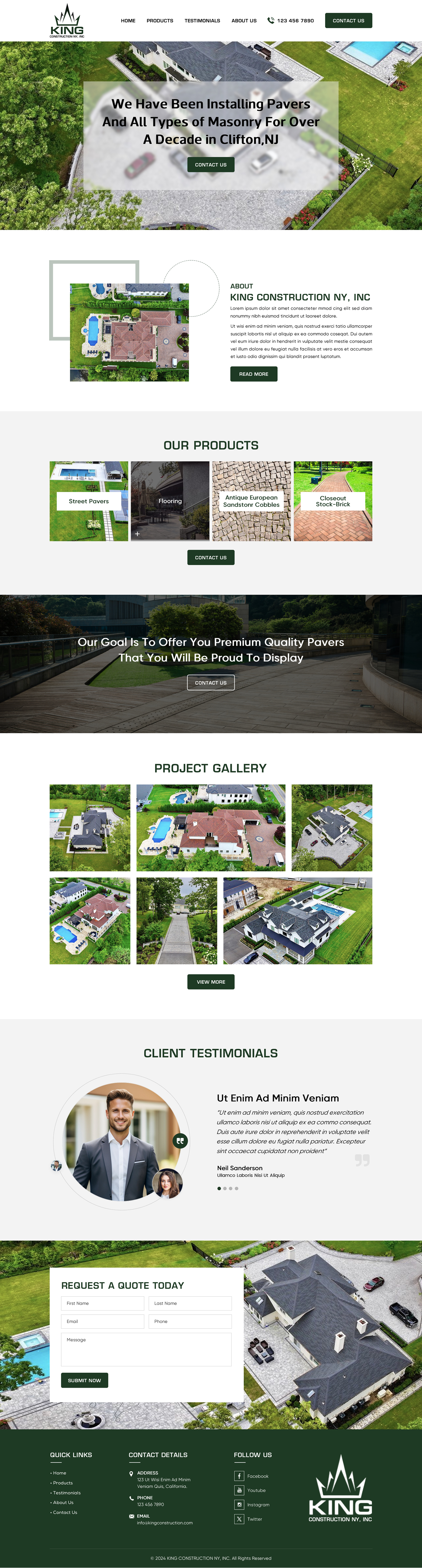 Web Design by Sbss for this project | Design #32310490