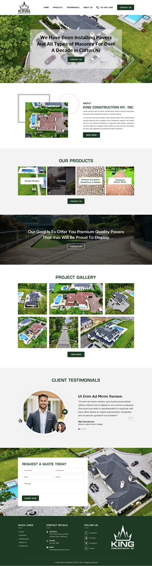 Web Design by Sbss for this project | Design: #32310490
